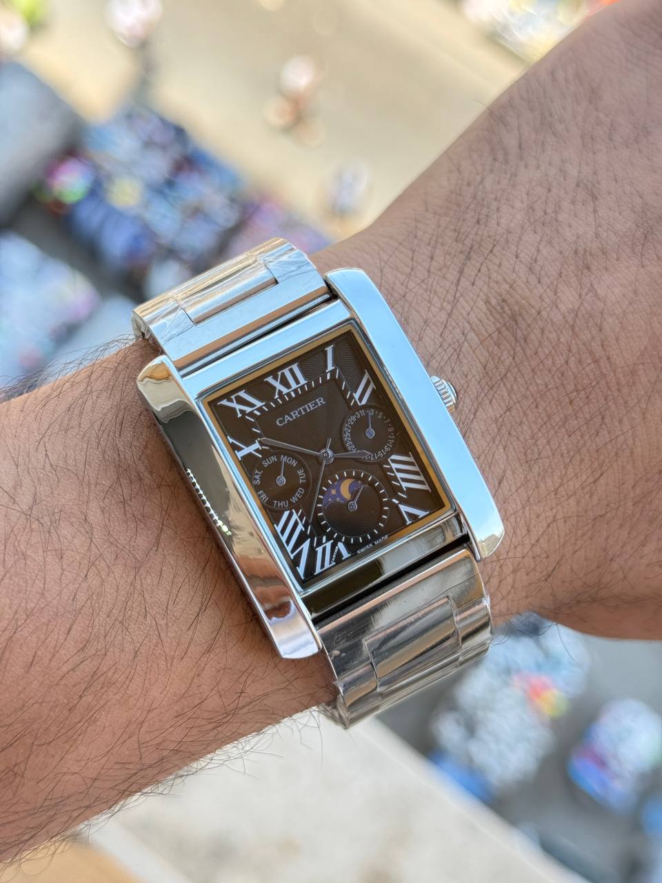 Cartier Tank Française Style Watch