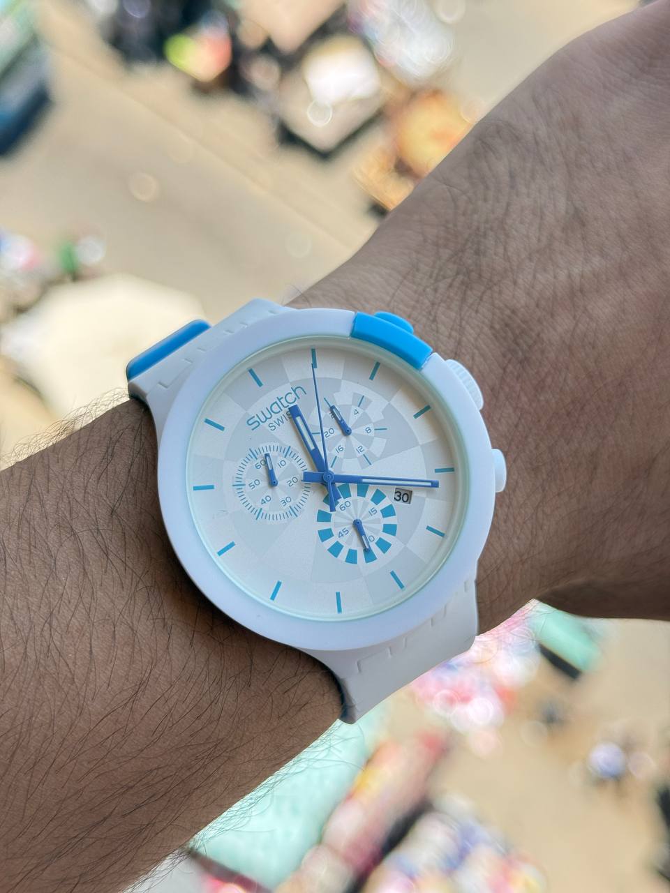 Swatch Sport Chronograph Watch