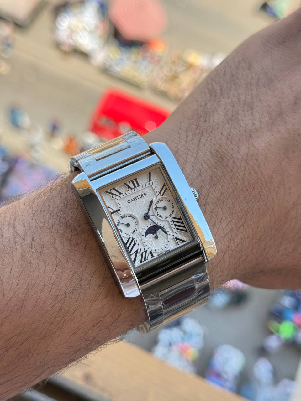 Cartier Tank Française Style Watch