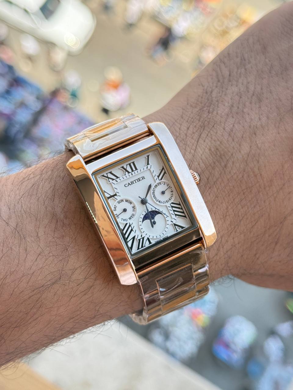 Cartier Tank Française Style Watch