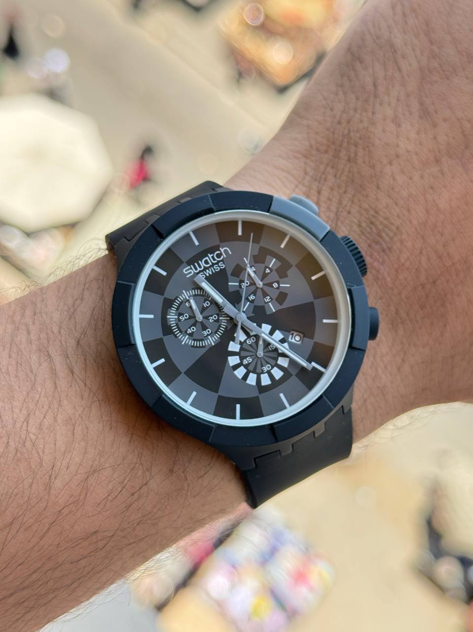 Swatch Sport Chronograph Watch
