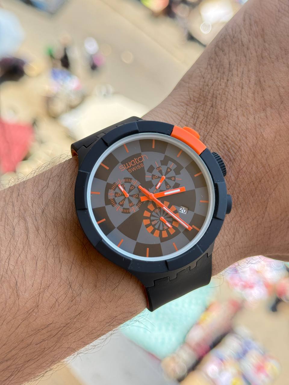Swatch Sport Chronograph Watch