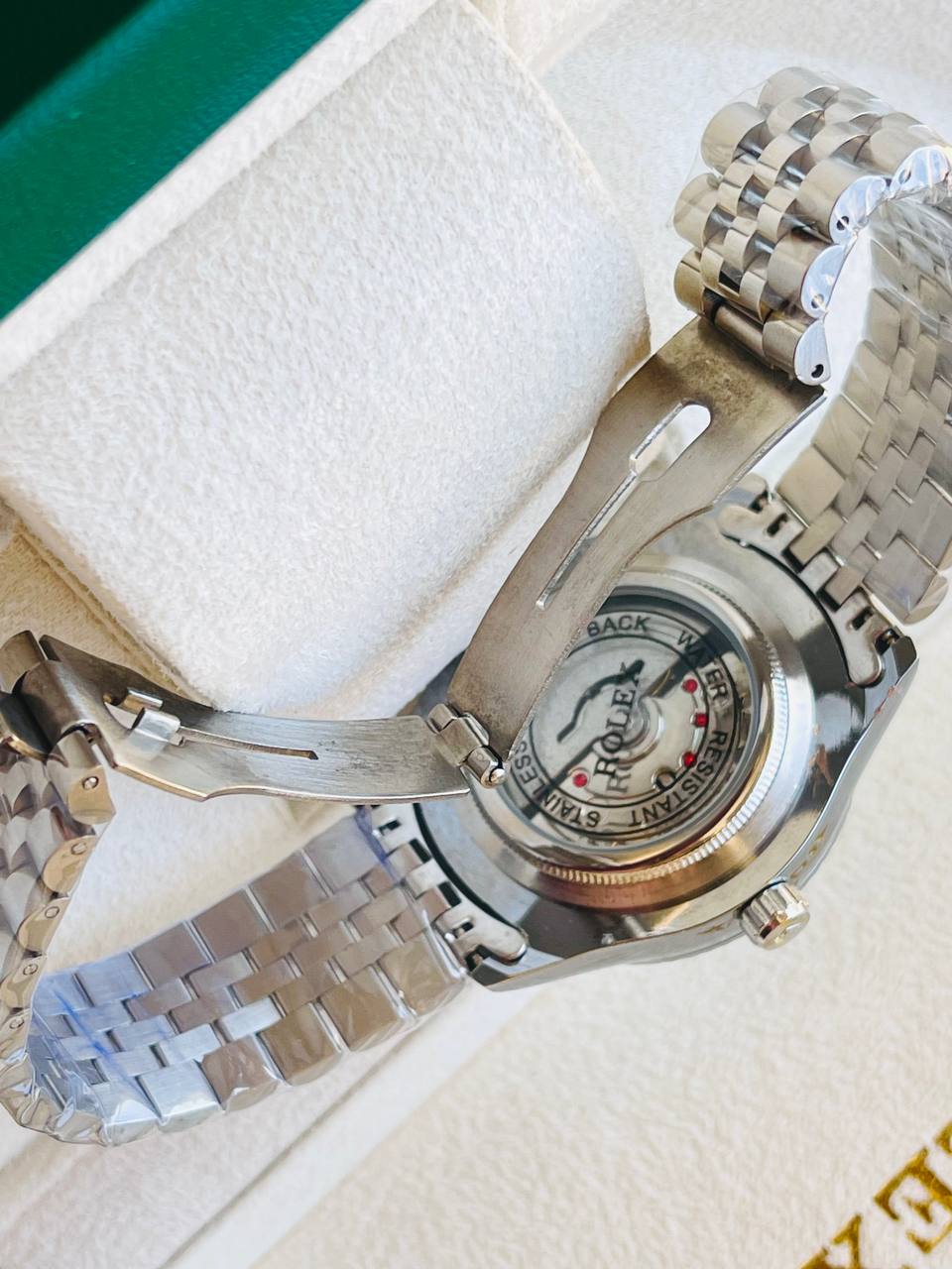 ساعة رولكس سكاي دويلر رجالية فاخرة - Rolex Sky-Dweller Style Watch